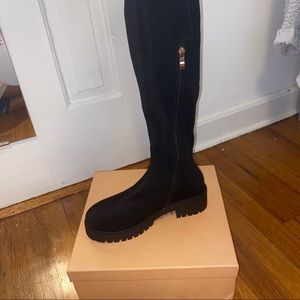 Simms London Knee High Sock Boots